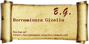Bornemissza Gizella névjegykártya